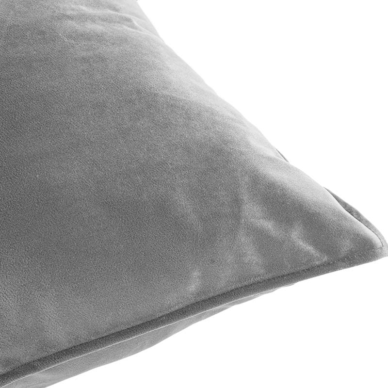 Funda De Cojín Velvet Gris - Image 3